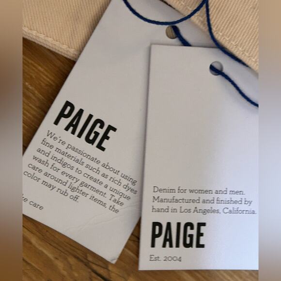 Nwt- Paige Denim -Echo Park Cutoff Shorts-SZ 31 - Picture 5 of 6